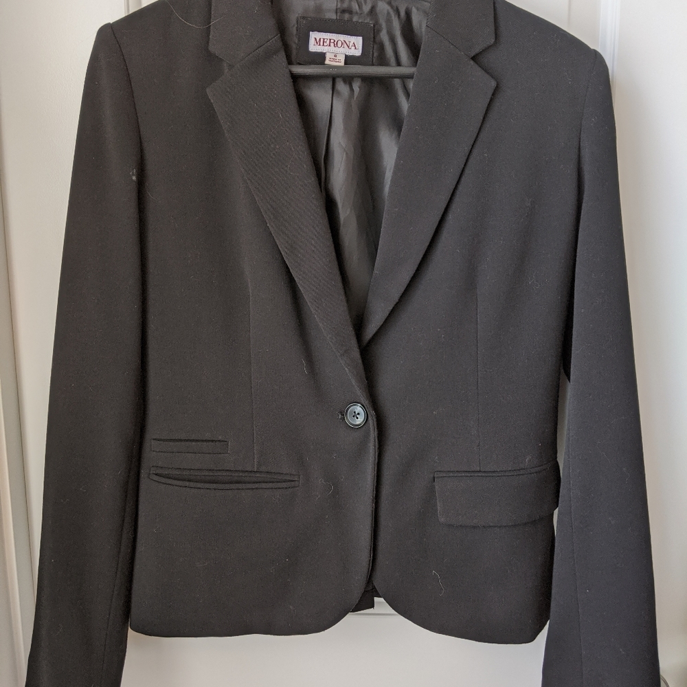 Merona black blazer